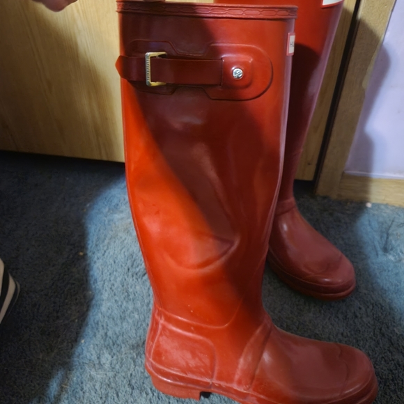 Hunter tall original rain boots glossy - Picture 2 of 6